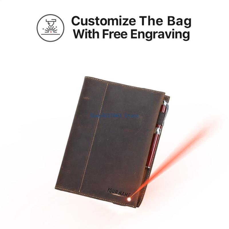 Funda diario portátil T3LB con - Leather Work Diary Covers reseña y precio