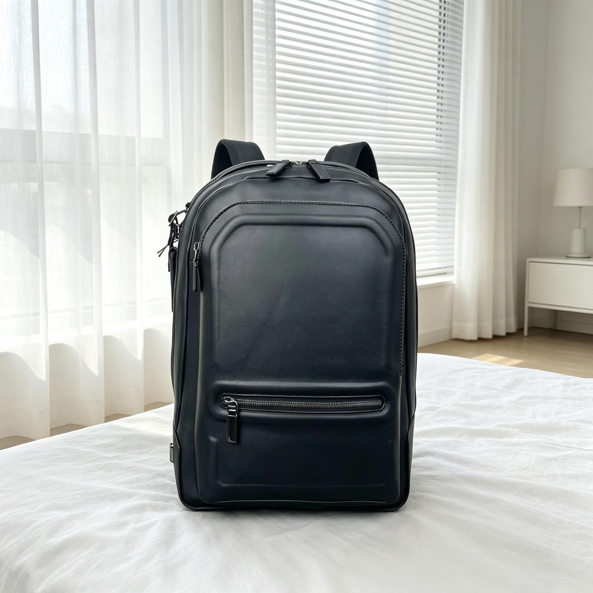 Mochila de negocios para hombr - Leather Work Rucksack Mens reseña y precio