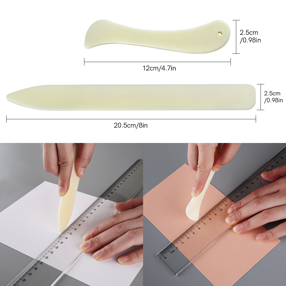 Creaser de papel y carpeta de  - Bone Folder Tool reseña y precio